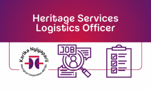 Heritage Services Logistics Officer
