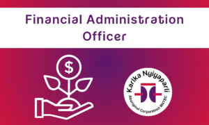 Financial Administration Officer